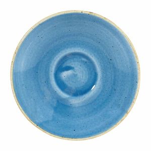 Churchill Stonecast Espresso Saucers Cornflower Blue 118mm (Pack of 12) - DY889 - 1