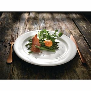 Steelite Monaco White Vogue Plates 255mm (Pack of 24) - V6901 - 3