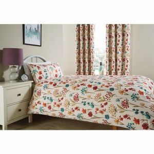 Mitre Essentials Moorhouse Single Duvet Cover Ruby - HN749 - 1