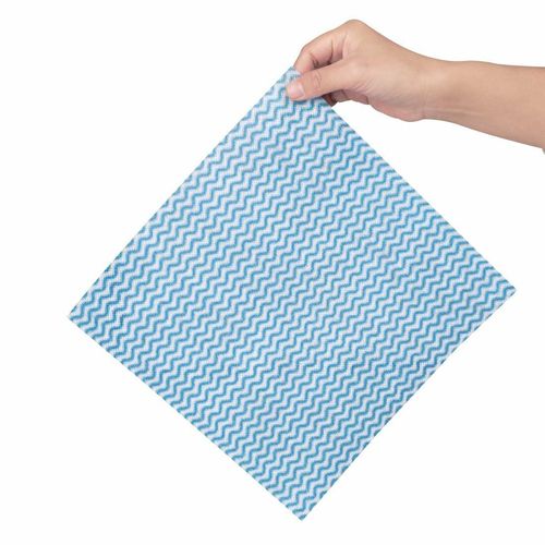 Nisbets Essentials Non-Woven Cloths Blue (Roll of 300) - FB968 - 3