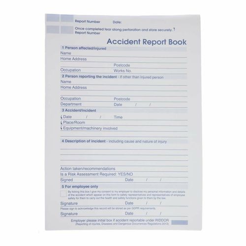 Accident Book - A4 - 1G0005 - 4