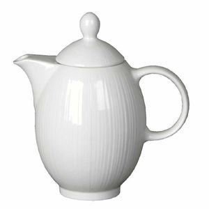 Steelite Spyro Coffee Pots with Lids 340ml (Pack of 6) - V6427 - 1