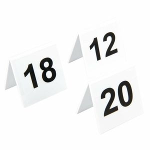 Plastic Table Numbers 11-20 - L982 - 1