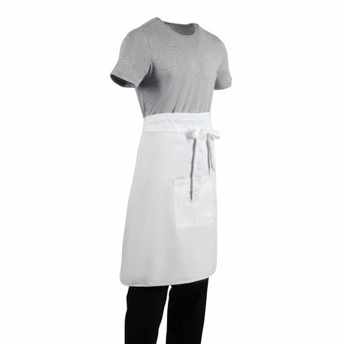Regular Bistro Apron White - B132 - 7