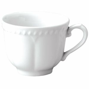 Churchill Buckingham White Elegant Tea Cups 220ml (Pack of 24) - M525 - 1