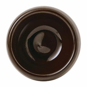 Churchill Emerge Cinnamon Brown Dip Pot 2oz (Pack of 12) - FP999 - 3