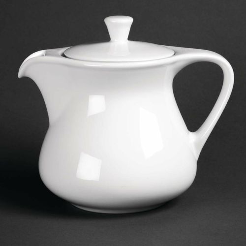 Royal Porcelain Classic White Teapots 750ml - CG040 - 1