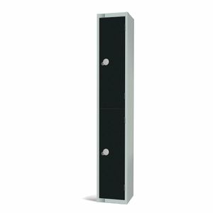 Elite Double Door Manual Combination Locker Locker Black - GR671-CL - 3