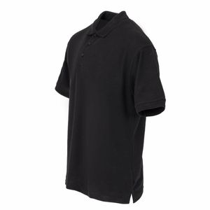 Unisex Polo Shirt Black S - A735-S - 3