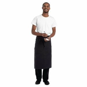 Chef Works Urban Rockford Canvas Bistro Apron Steel Grey - BB044 - 1