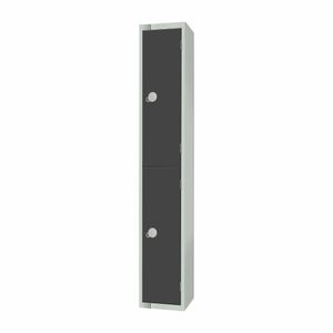 Elite Double Door Manual Combination Locker Locker Graphite Grey - GR692-CL - 3
