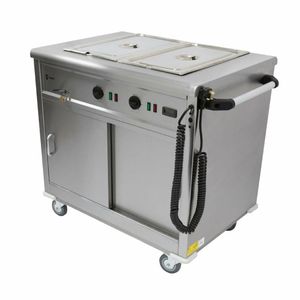 Parry Mobile Servery with Bain Marie Top MSB9 - FA359 - 1