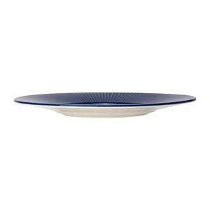 Steelite Willow Azure Gourmet Plates Medium Well Blue 285mm (Pack of 6) - VV1802 - 3