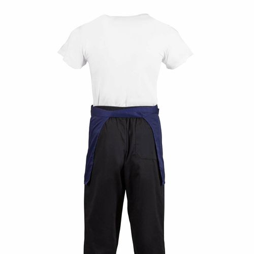 Whites Short Bistro Apron Navy Blue - BB179 - 8