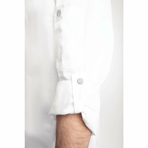 Chef Works Unisex Hartford Lightweight Chef Jacket White Size 3XL - BB264-3XL - 16