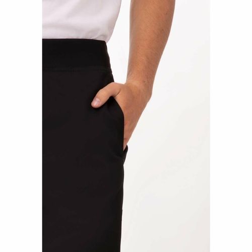 Chef Works Men's Lightweight Slim Trouser Black Size S - BB301-S - 15