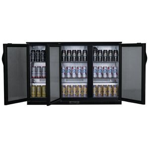 Polar G-series 850mm Triple Door Back Bar Cooler Solid Door 320 Ltr - GE999 - 3