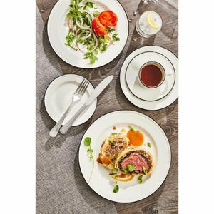 Steelite Bead Black Band Plates 285mm (Pack of 6) - VV2672 - 3