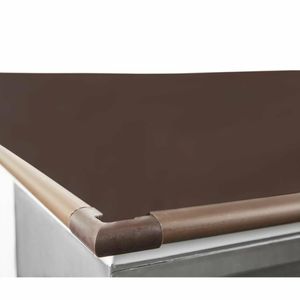 Polar Weatherproof Roof for Cold Room Vandyke Brown - DT280 - 3