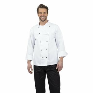 Whites Chicago Unisex Chefs Jacket Long Sleeve XL - DL710-XL - 1