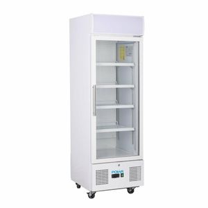 Polar G-Series Upright Display Fridge 218Ltr White - DM075 - 1