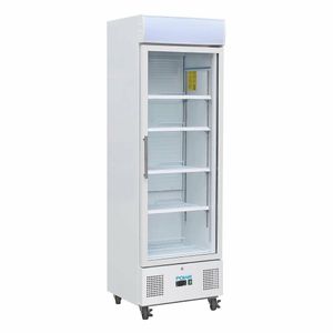 Polar G-Series Upright Display Fridge 336Ltr White - DM076 - 1