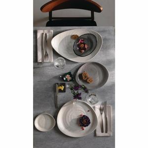 Steelite Scape Glass Oval Bowls 200mm (Pack of 12) - VV709 - 3