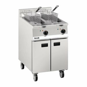 Lincat Opus 800 Twin Tank Twin Basket Free Standing Electric Fryer OE8113 - DM526 - 1