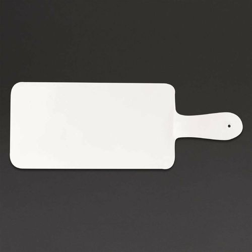 Churchill Alchemy Buffet Handled Melamine Paddle Boards White 266mm - DW312 - 1