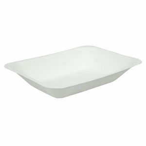 Vegware Compostable Bagasse Chip Trays 175mm (Pack of 500) - GH025 - 1