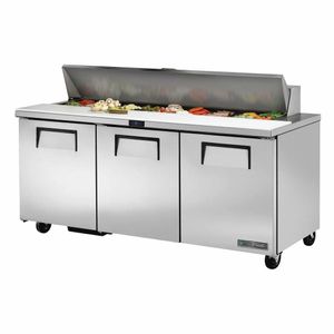 True Salad Prep Counter 3 Door 538Ltr TSSU-72-18 - 1