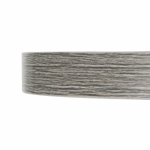 Bolero Pre-Drilled Round Melamine Table Top Ash Grey 600mm - 4