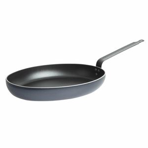 Matfer Bourgeat Classe Chef Non-Stick Aluminium Oval Fish Frying Pan 360mm - 3