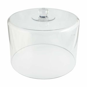 Steelite Creations Polycrystal Clear Dome Cover 312x250mm - 1