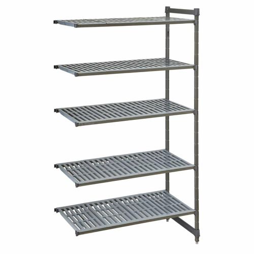 Cambro Camshelving Basics Plus Add-On Unit 5 Tier With Vented Shelves 2140H x 1480W x 460D mm - 1