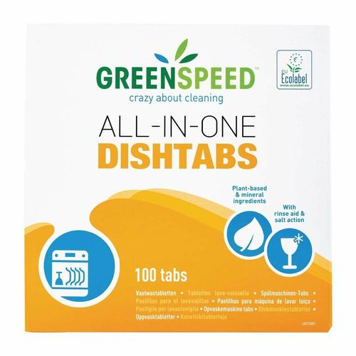 Greenspeed All-in-One Dishwasher Tablets (Pack of 100) - CX178 - 2