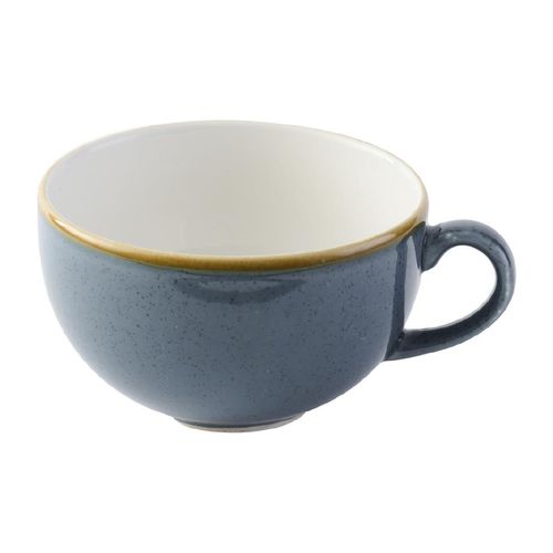 Churchill Stonecast Blueberry Cappuccino Cup 340ml (Pack of 12) - DX048 - 1