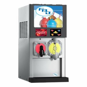 Blue Ice Fizzy Slush Machine 2x 128oz T180-MULTI - CZ951 - 1