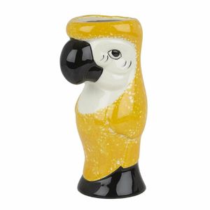 Beaumont Ceramic Parrot Tiki Mug Yellow 750ml - CZ412 - 1