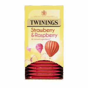 Twinings Strawberry and Raspberry Enveloped Tea Bags (Pack of 240) - DZ465 - 1