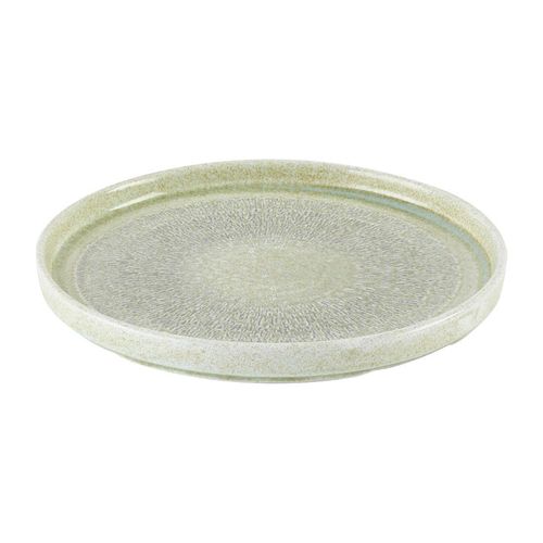 Dudson Harvest Grain Speckled Green Round Walled Plate 210mm(Pack of 6) - DX866 - 2