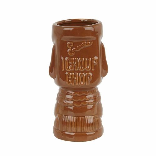 Beaumont Ceramic Molokai Tiki Mug Brown 360ml - CZ417 - 2