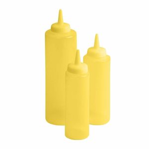 Beaumont Squeeze Sauce Bottle Yellow 12oz - CZ654 - 1