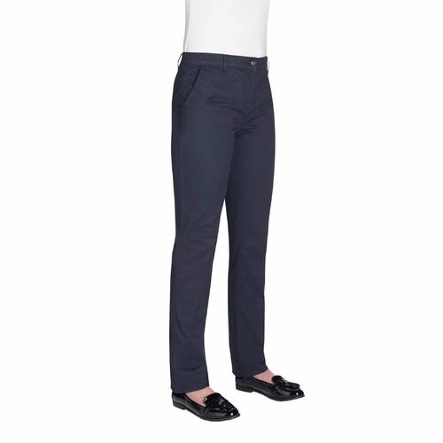 Brook Taverner Womens Houston Slim Leg Chinos Navy Size 12 - BA082-12 - 1