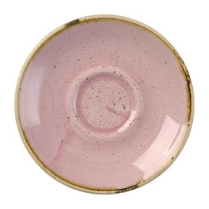 Churchill Stonecast Petal Pink Saucer 118mm (Pack of 12) - DX033 - 1