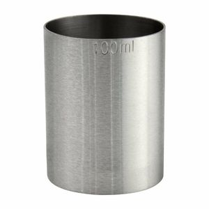 Beaumont Stainless Steel Thimble Measure 100ml - CZ354 - 1