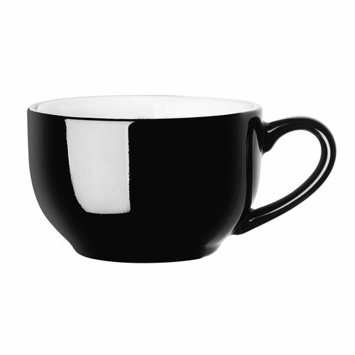 Olympia Cafe Coffee Cup Black - 230ml 8fl oz (Pack of 12) - CU953 - 13