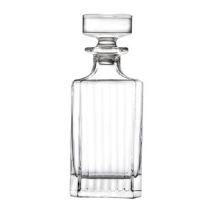RCR Cristalleria Timeless Square Whisky Decanter 750ml (Pack of 4) - VV3855 - 1
