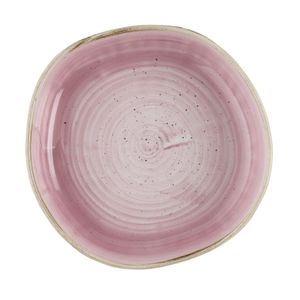 Churchill Stonecast Petal Pink Organic Walled Bowls 197mm (Pack of 6) - HR407 - 1