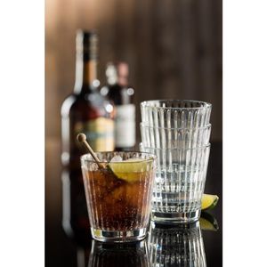 Utopia Lucent Lined Stacking Tumblers 340ml (Pack of 6) - FU602 - 3